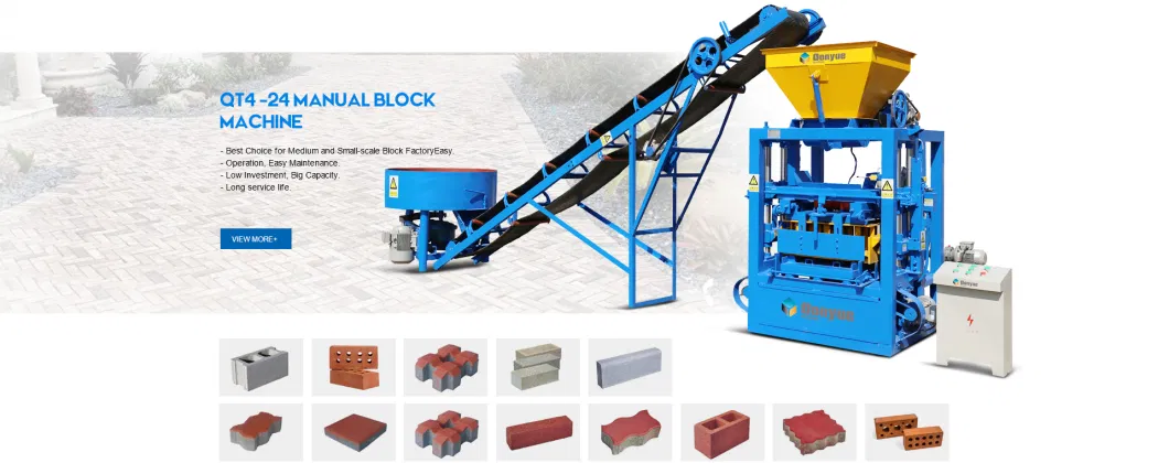 2022 Big Output Molds for Concrete Blocks Making Block Making Machine in UAE