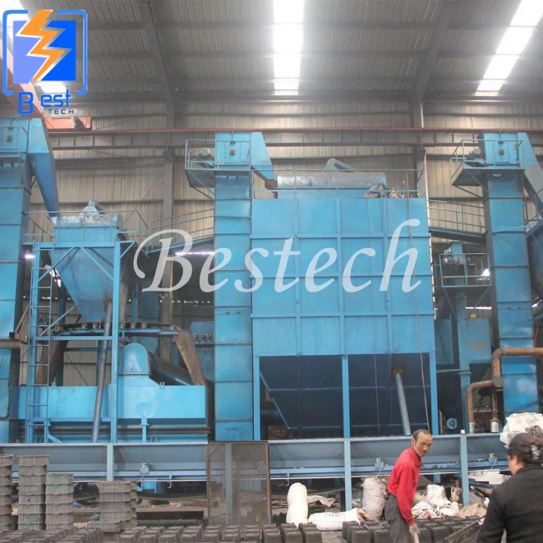 Foundry Green Sand Moulding Line Automatic Flaskless Molding Machine