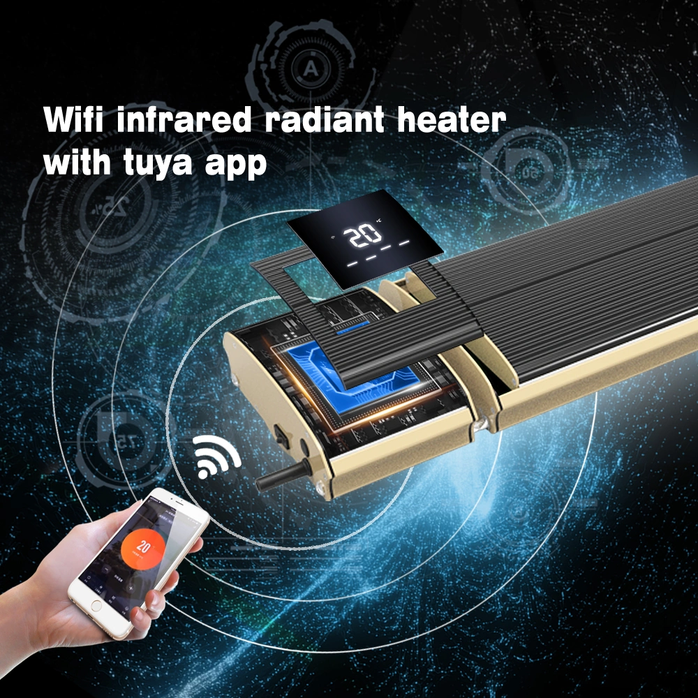 1800W Best Smart Ceiling Mount WiFi Far Infrared Radiant Wall Heater