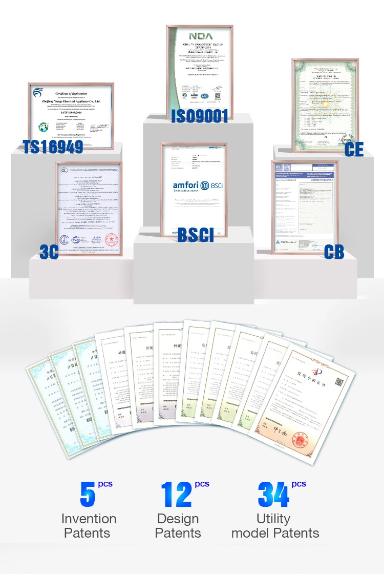 Yunlei DC: 12-24V AC: 100-240V 80-125lcar Refrigerator with Digital Display and Trolley Handle Double Door