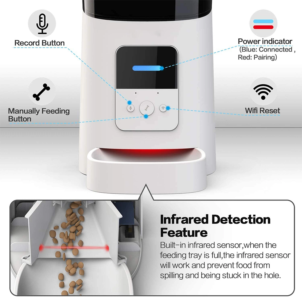 Smart APP WiFi Automatic Water Feeder Pet Dog Cat Feeder