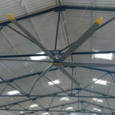 Hvls ventilación Industrial Ventilador de techo refrigerador de aire con volumen alto Y baja velocidad