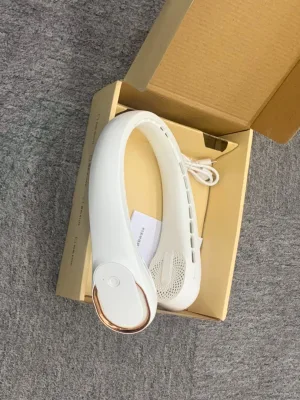 Al por mayor viajar Deportes USB recargable portátil manos libres sin bladeless Ventilador de cuello