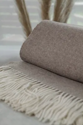 Manta de lana con aire acondicionado de moda y ligera