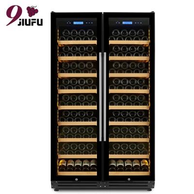 Humidor personalizado Alta calidad vino nevera Estantes de madera vino antiguo Nevera y nevera