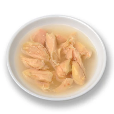  100% natural real la carne con salsa de Pollo Comida Pupy perro mojado tratar el gato comida para animales de compañía