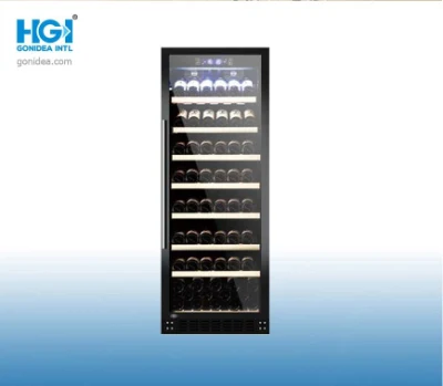 Carga de botellas de 380L 146 de Zona Única de mostrador de exposición wine cooler Jc lafb-380C1