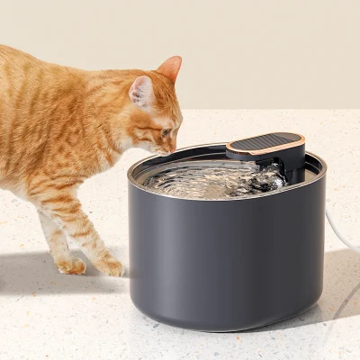  2023 3L Pet dispensador alimentador perro gato gato alimentación fuente de agua para el hogar
