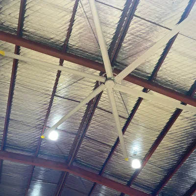Hvls ventilación Industrial Ventilador de techo refrigerador de aire con volumen alto Y baja velocidad
