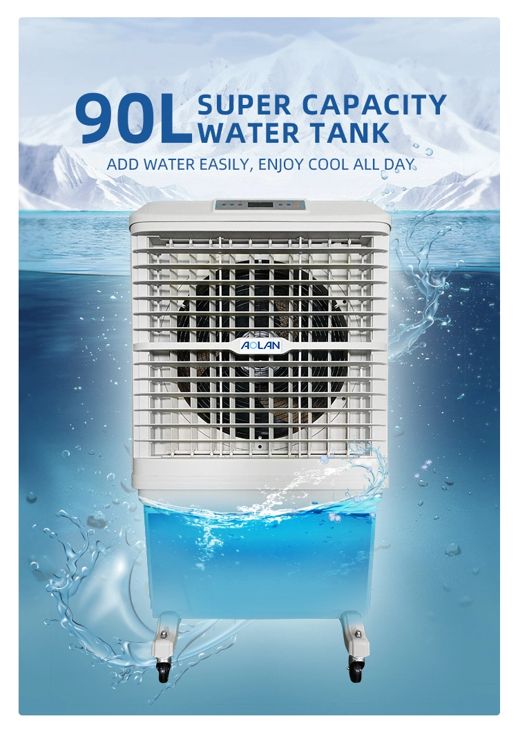 12000CMH Airflow Energy-Saving Air Cooler with Big Water Tank 90L