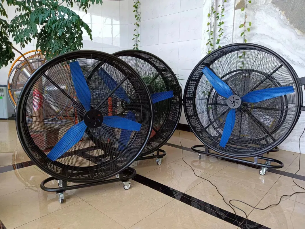 Factory Customized Outdoor Use Large Airflow Industrial Floor Drum Fan