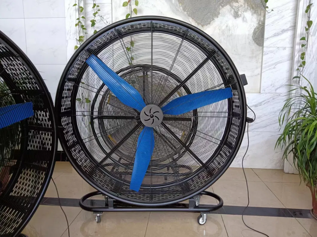 Factory Customized Outdoor Use Large Airflow Industrial Floor Drum Fan