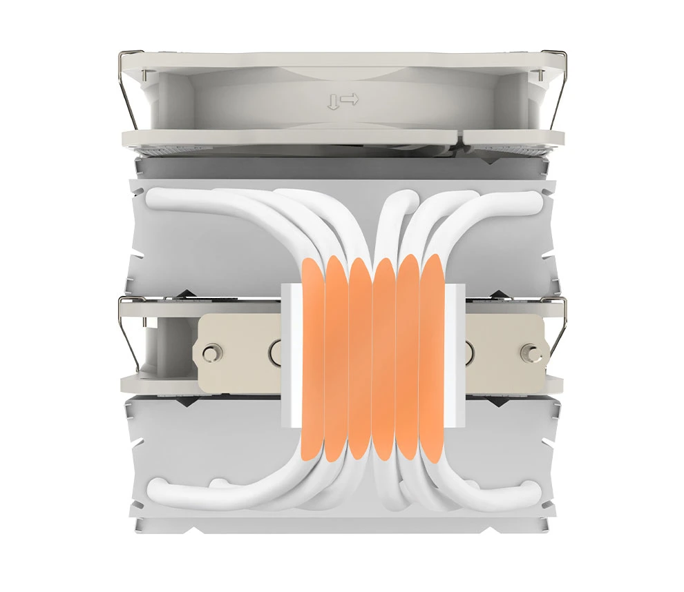 Segotep Cambrian U6 OEM/ODM 6 Heat Pipe Double Fans CPU Air Cooler AMD Intel High Power CPU Cooling Tdp 240W