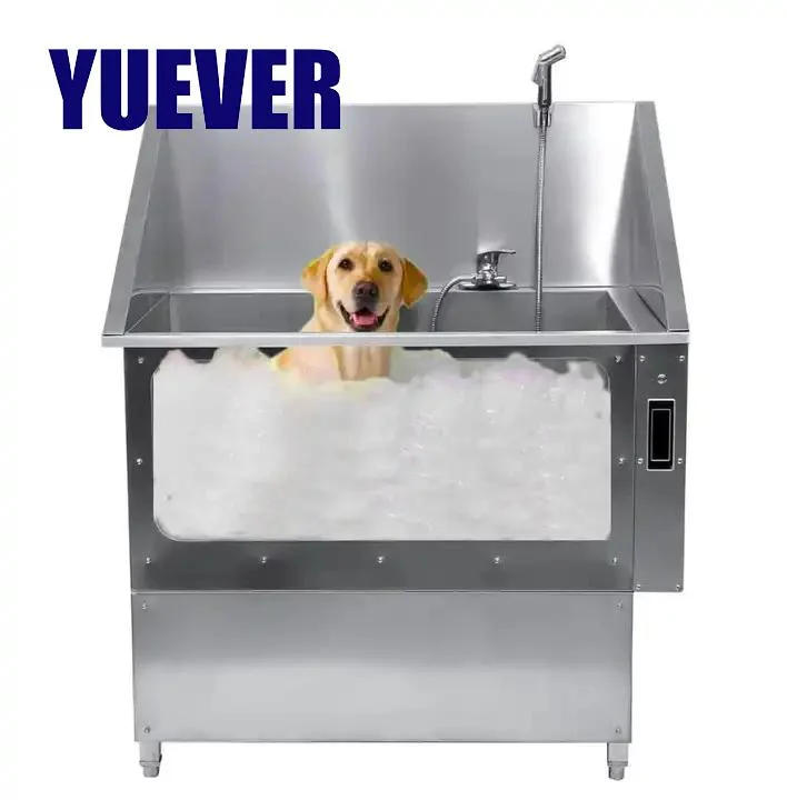 Yuever Medical Pet Salon Dog Grooming SPA Bath Tub Cleaning Washing Pet Bathing Tool Dog Cat Bath