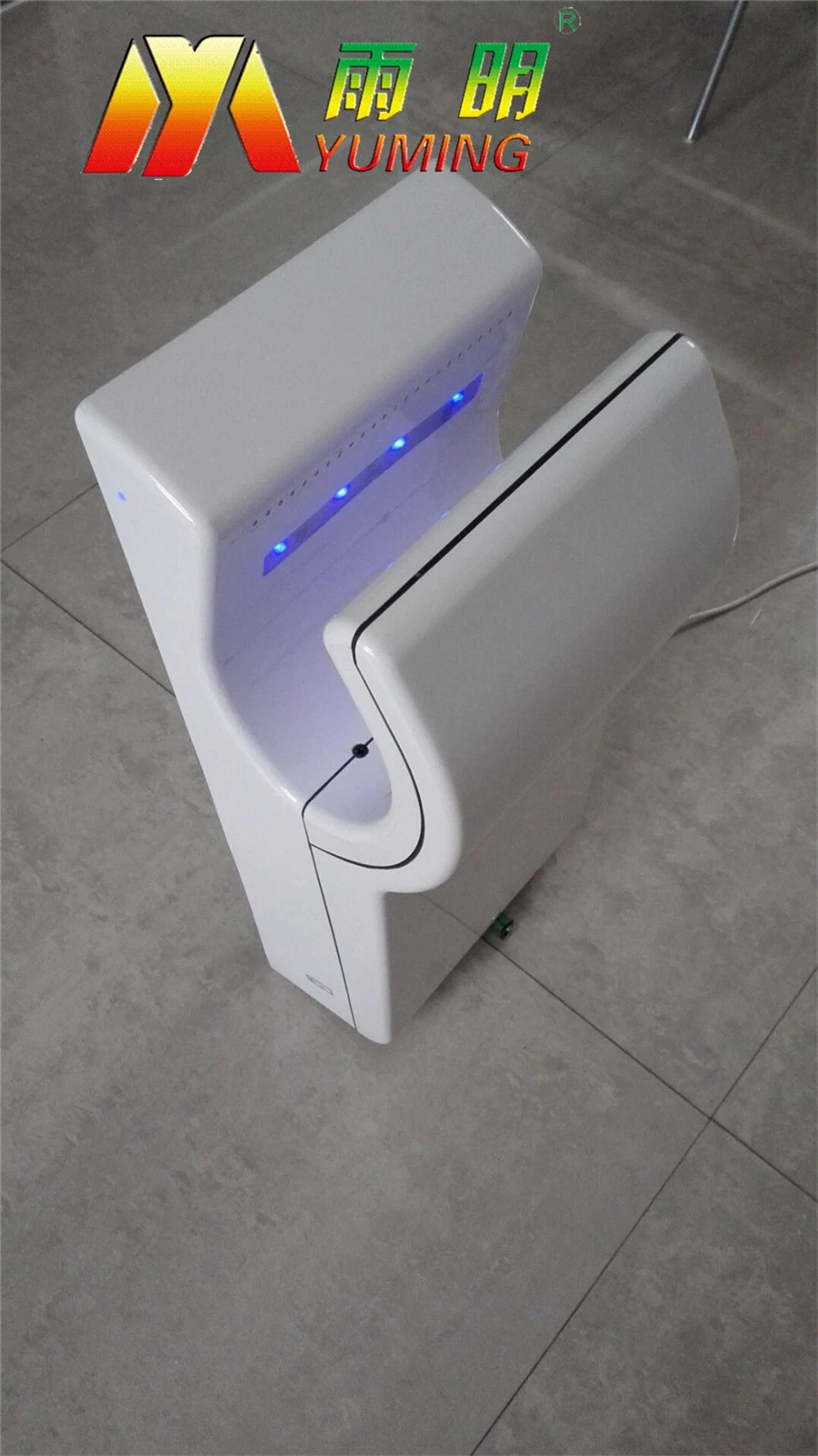 Brushless Motor ABS Double-Sided Air Jet Automatic Hand Dryer Smart Public Hands Cleaner Sanitaryware