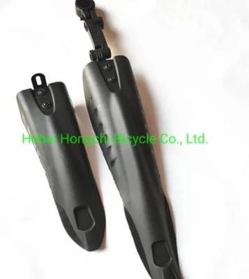  Black Bicycle Mudguard Easy to Install on The Bike