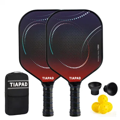 2023 Newest Design Kelvar Face Pickleball Paddle Racket PP Honeycomb Core Pickleball Paddles Fiberglass Pickleball Paddles