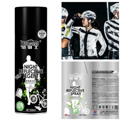  Burgess Night Bike Running Fluorescent Painting Anti-Accident Safety Reflective Spray Paints