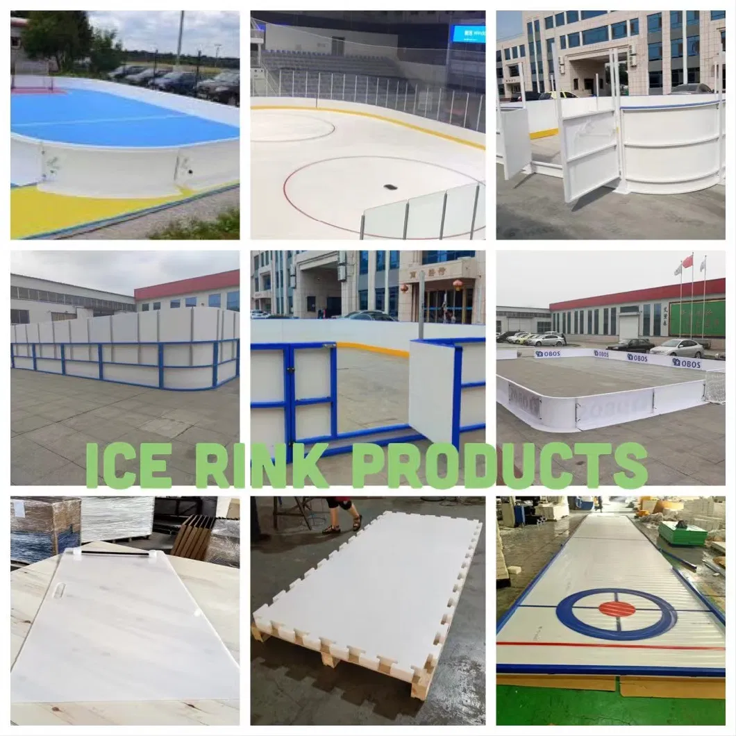 HDPE Plastic Hockey Practice Slide Board