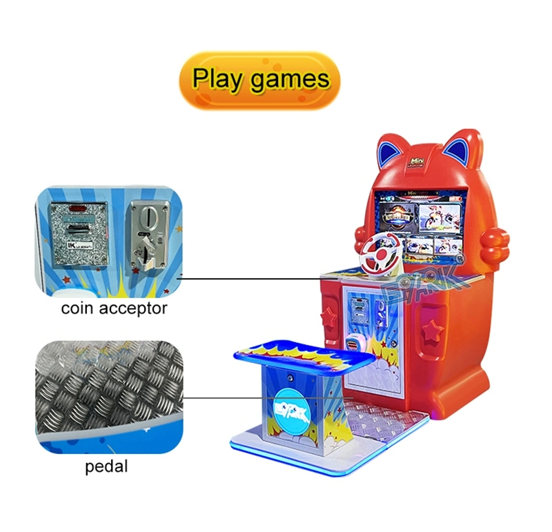 Cheapest Kids Game Machine Easy Coin Operated Game Machine Driving Game Machine