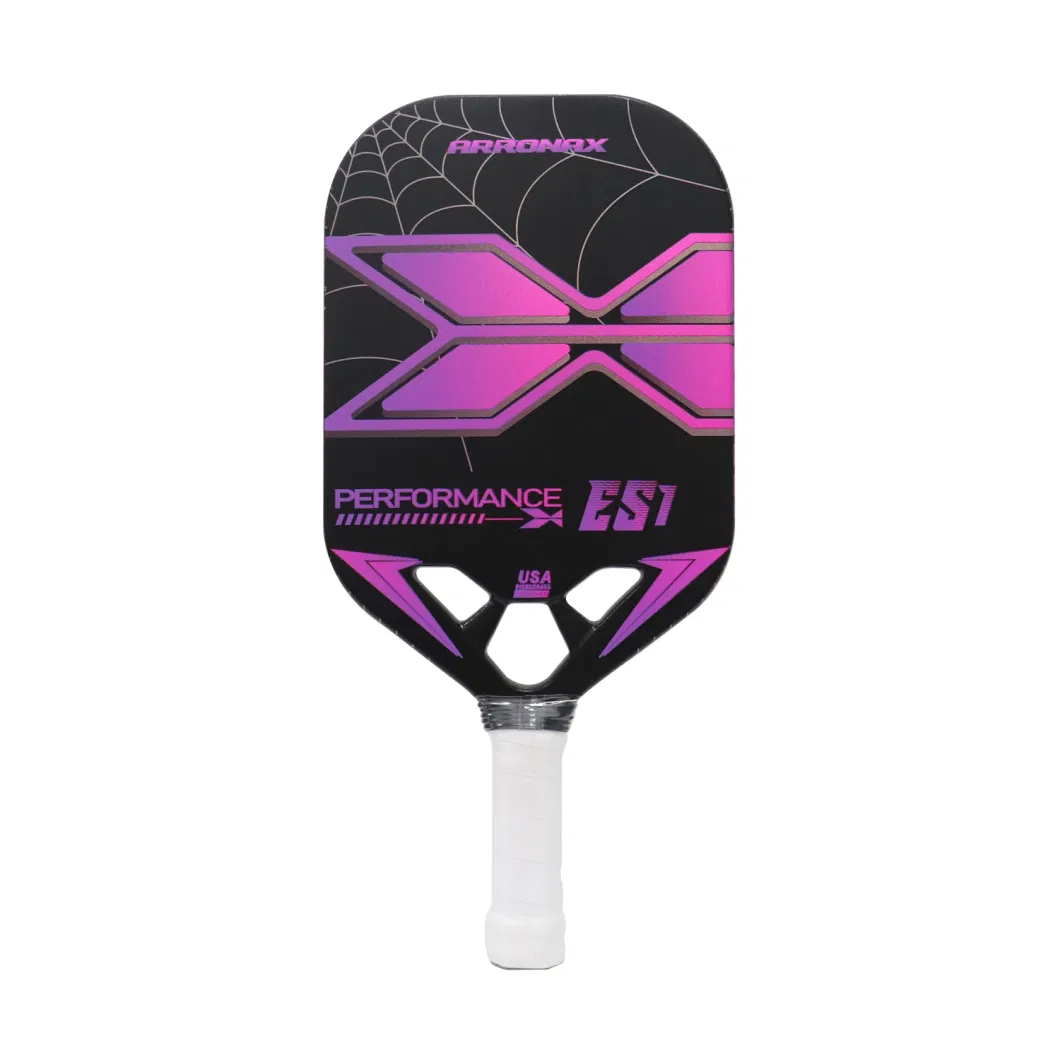 Custom Graphite Carbon Fiber Pickleball Paddle with Polypropylene Hybrid Honeycomb Core Usapa Approved