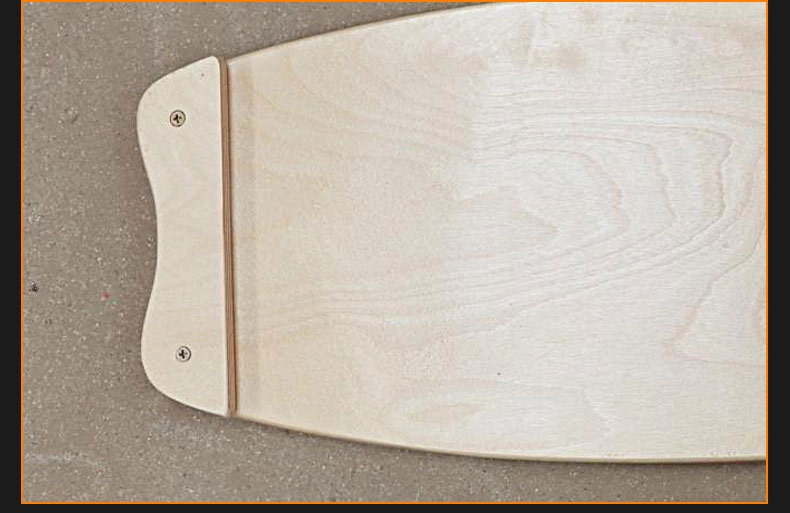 Balance Board Natural Materials Handcrafted Roller + Boardfor Fitness Extreme Sports and Fun