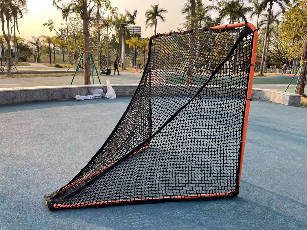 Durable Steel Lacrosse Goal - Full Size 6FT X 6FT Net