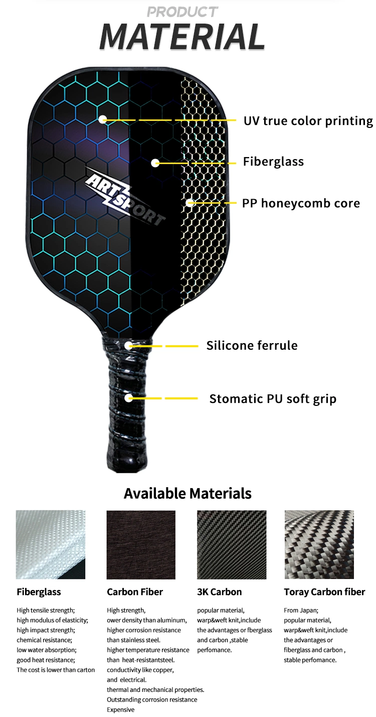 PA Injection Molding Custom Manufacturer PP Racquet Pickleball