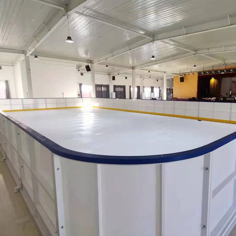 Cost-Effective Long Term Savings Over Other Price UHMWPE HDPE Portable Mobile Artificial Skating Tile Synthetic Ice Hockey Rinks Panel Flooring Tiles