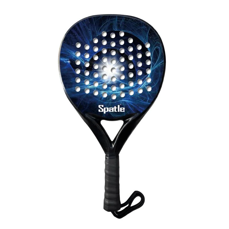 Thermoform Edgeless Unibody Design Open Throat T700 Carbon Fiber Power Air Pickleball Paddle