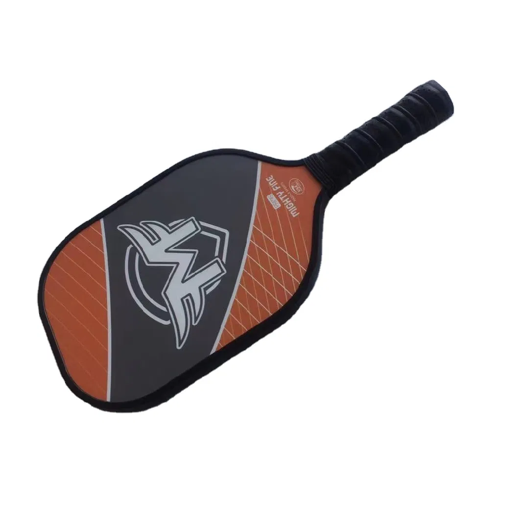 Pickleball Paddle Set with Carbon Face Protective Cover Polypropylene Honeycomb Core