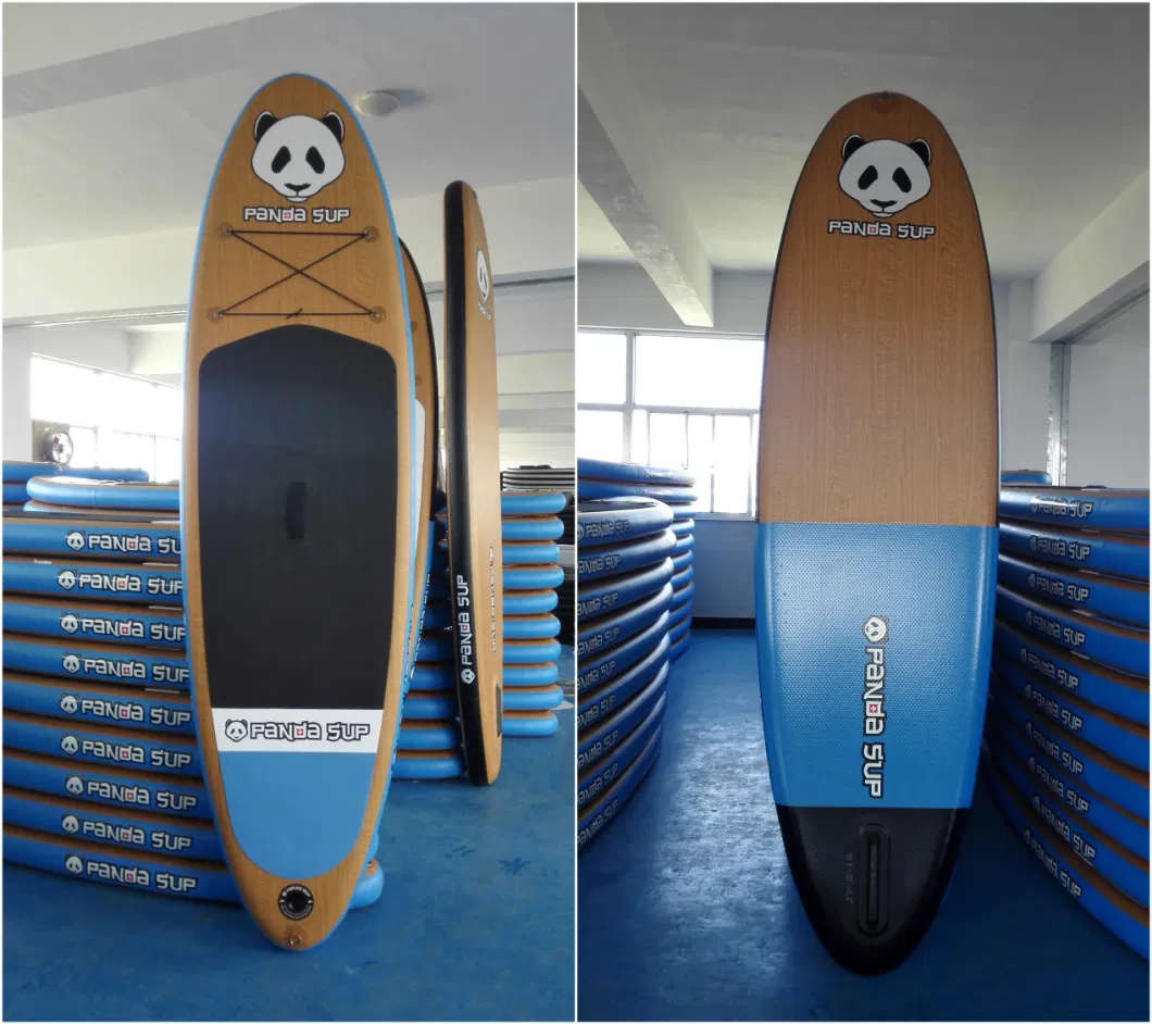 Light Weight Wooden Color Inflatable Sup Stand up Paddle Board