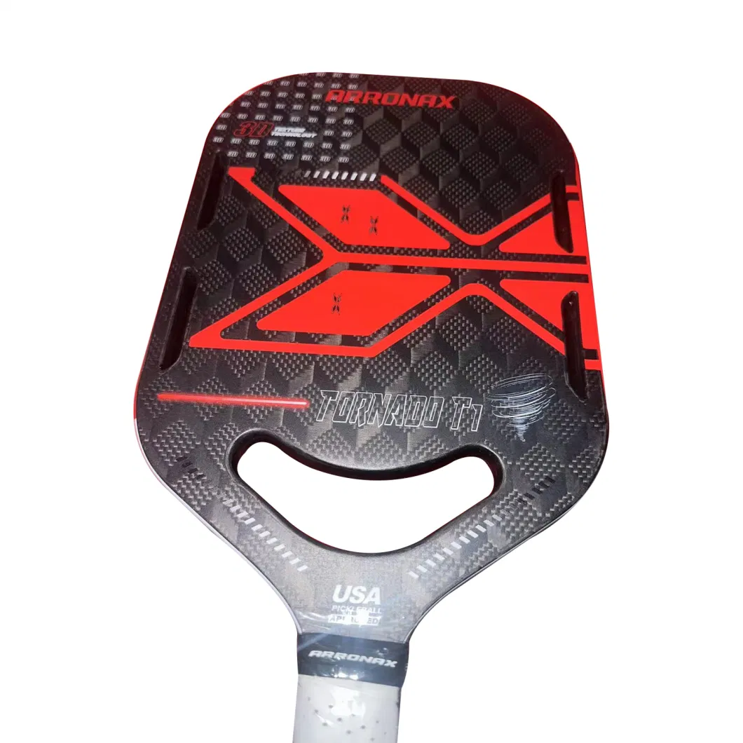 Arronax Usapa Approved T700 Thermoformed Pickleball Racket 3K Carbon Fiber Pickleball Racquet Polypropylene Honeycomb Core