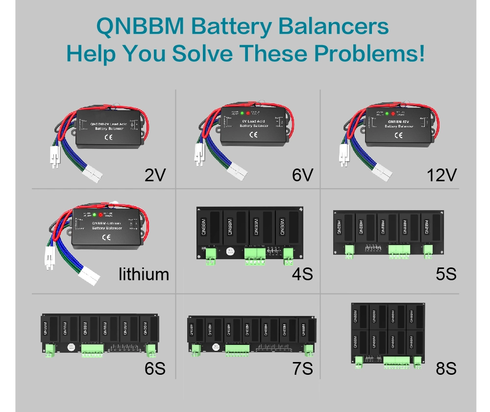 Lto Battery Balancer 5A Capacitor Inductance Active Equalizer Balancer Battery Board