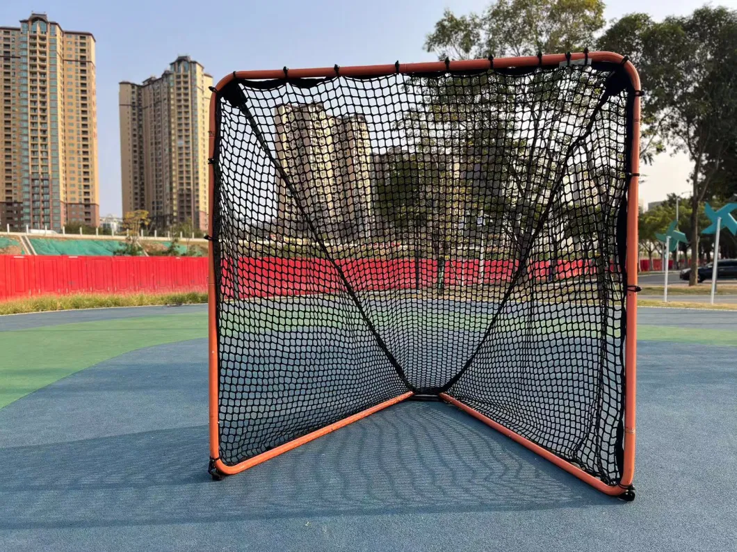 Durable Steel Lacrosse Goal - Full Size 6FT X 6FT Net