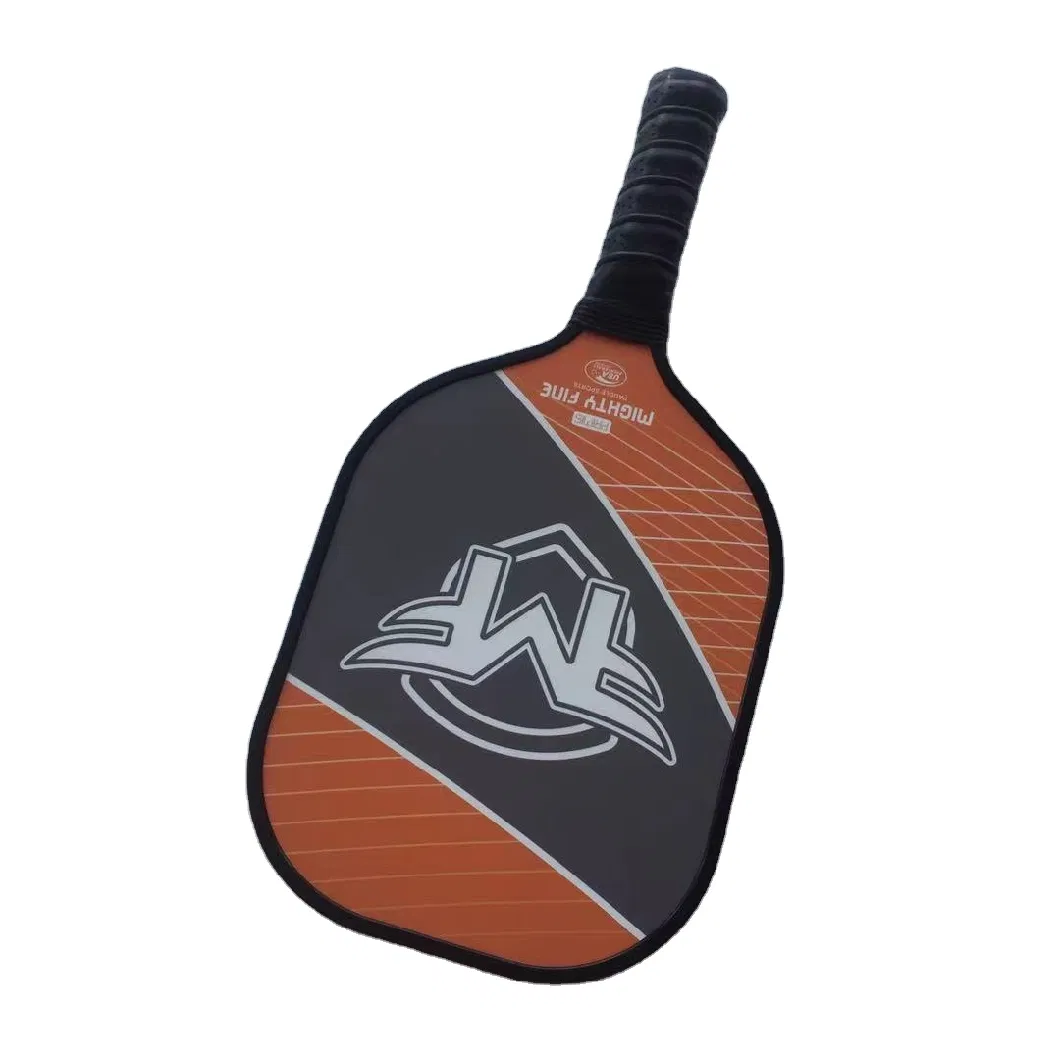 Pickleball Paddle Set with Carbon Face Protective Cover Polypropylene Honeycomb Core