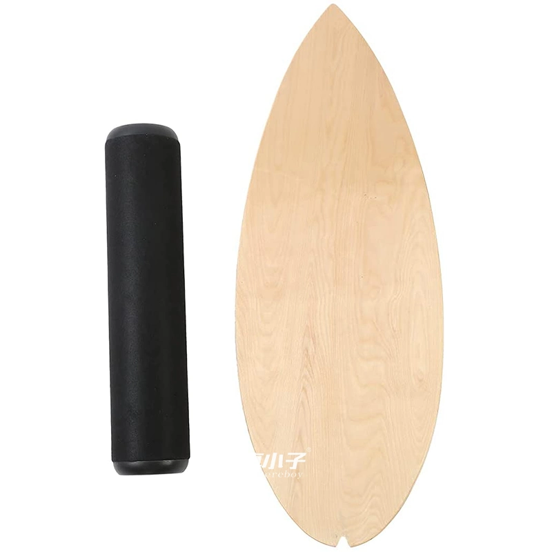 Customized Yoga Fitness Gym Equipment Workout Wooden Balance Board