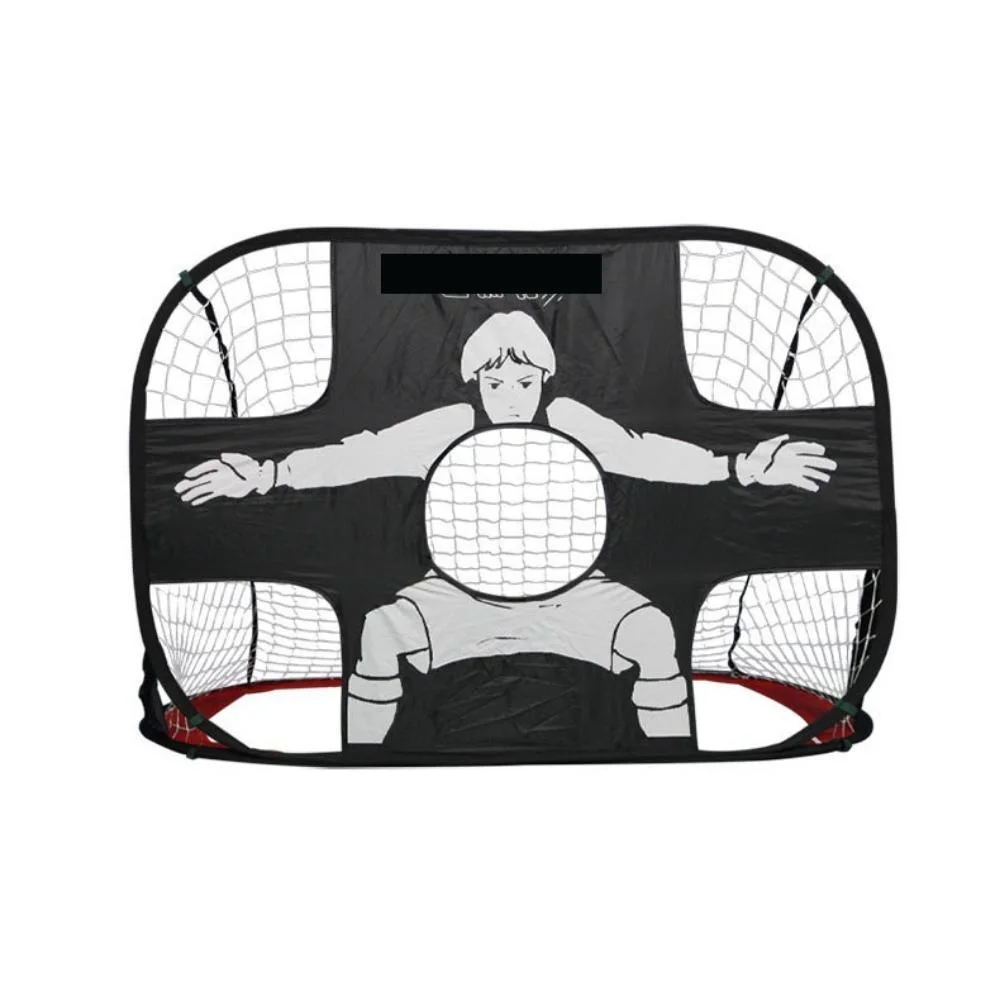 Soccer Goal Training Teaching Aids Foldable Portable Kids Pop up Soccer Target Net with Carry Bag Shooting Hockey Balls Training Bl20049