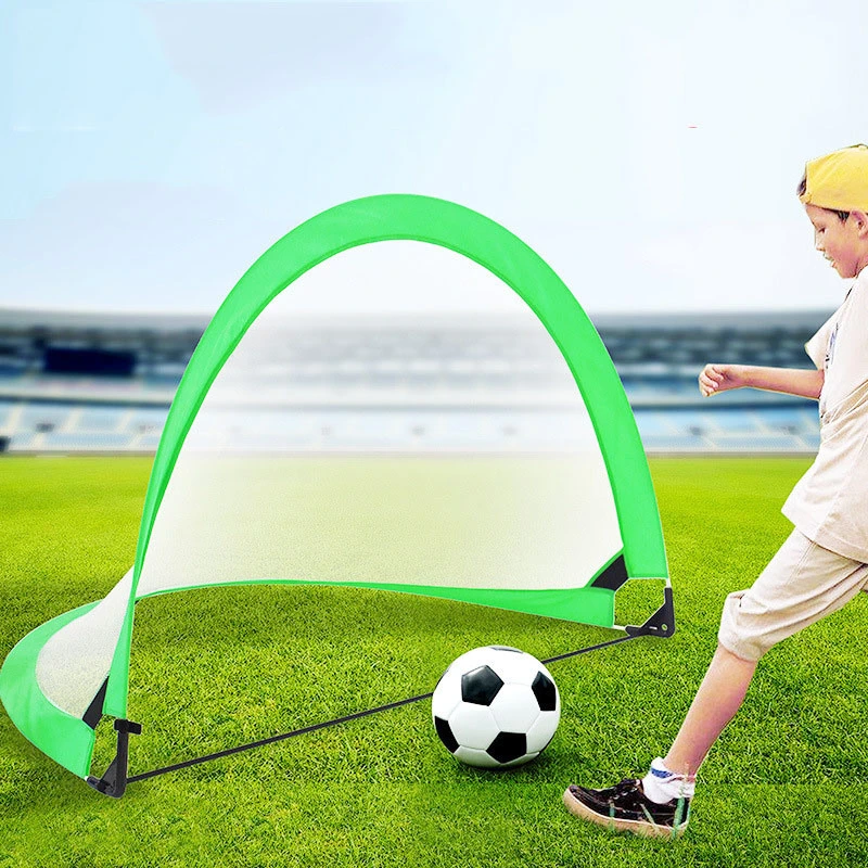 Foldable Football Gate with Carry Bag for Kids Play Football Game Ci13206