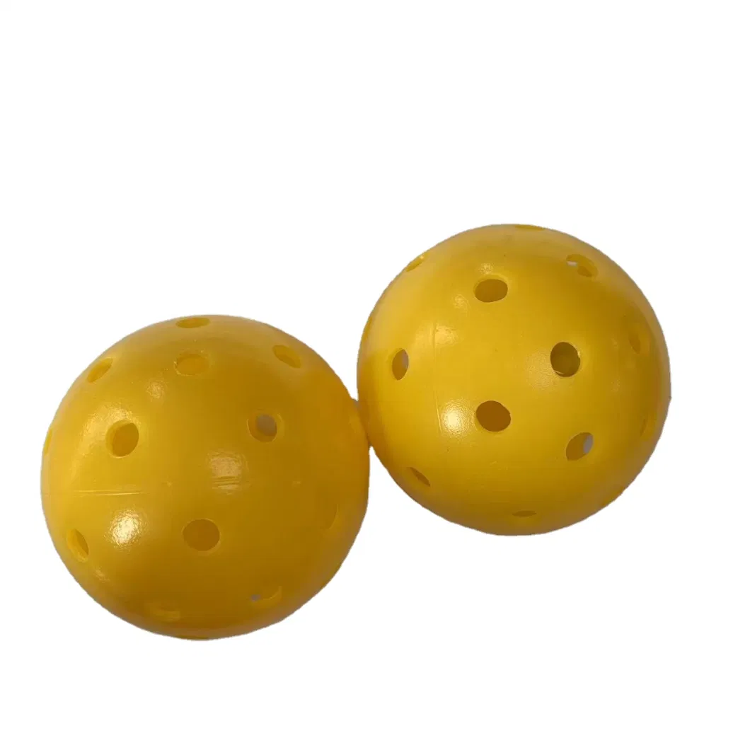 Pickleball Balls Durable Indoor and Outdoor Pickleball Balls with 40 Holes