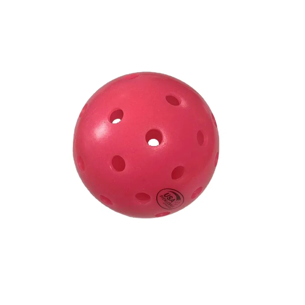 Outdoor Pickleballs 40 Hole Pickleball Balls for All Types of Pickleball Paddles