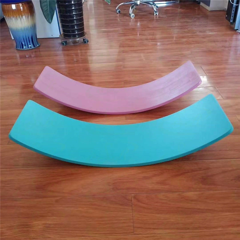 Wooden Balance Board Double Curved Baby Wooden Yoga Training