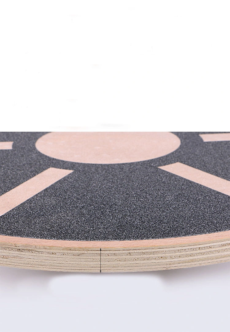 Exercise Balance Board Wooden Training Stability Disc Non-Slip Wobble Board, Training Balance Board