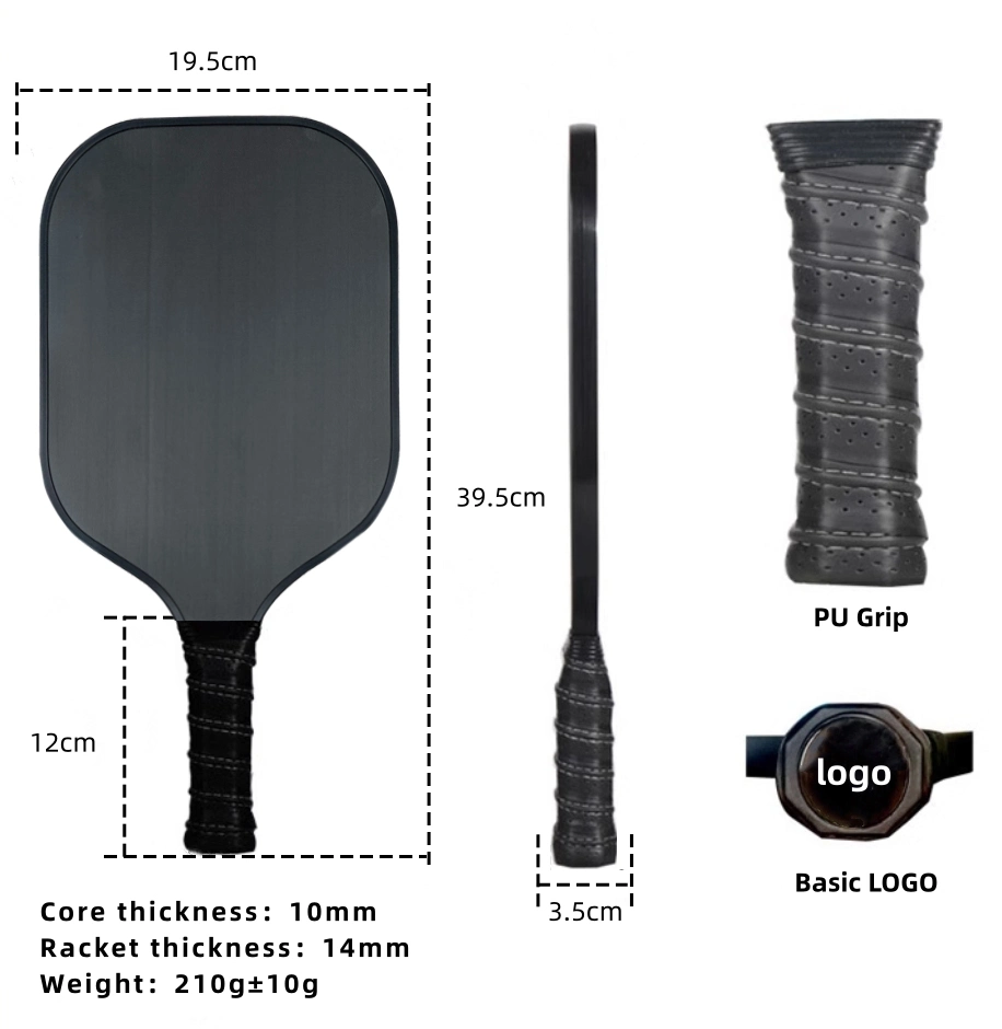 OEM Set of 4 Pickleball Paddle Usapa Pickle Ball Carbon Fiber Pickleball Paddle