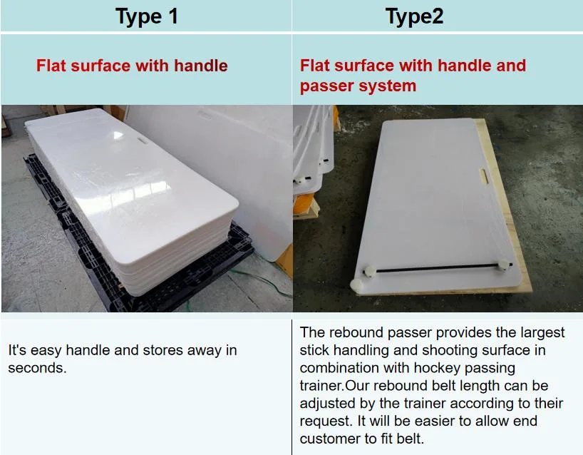 Abosn Customized Size Hockey Shooting Pad for Hockey Training