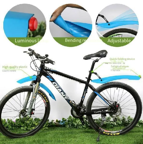 Mountain Bike Front Rear Mudguard Bicycle Cycle Mudguard Wings