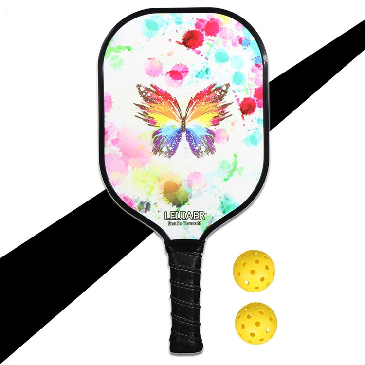 2023 Usapa Approved White Professional PRO Graphite Fiberglass Thermoformed Wholesale Custom Pickleball Paddles