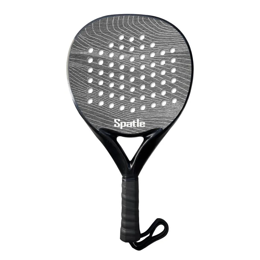 Thermoform Edgeless Unibody Design Open Throat T700 Carbon Fiber Power Air Pickleball Paddle