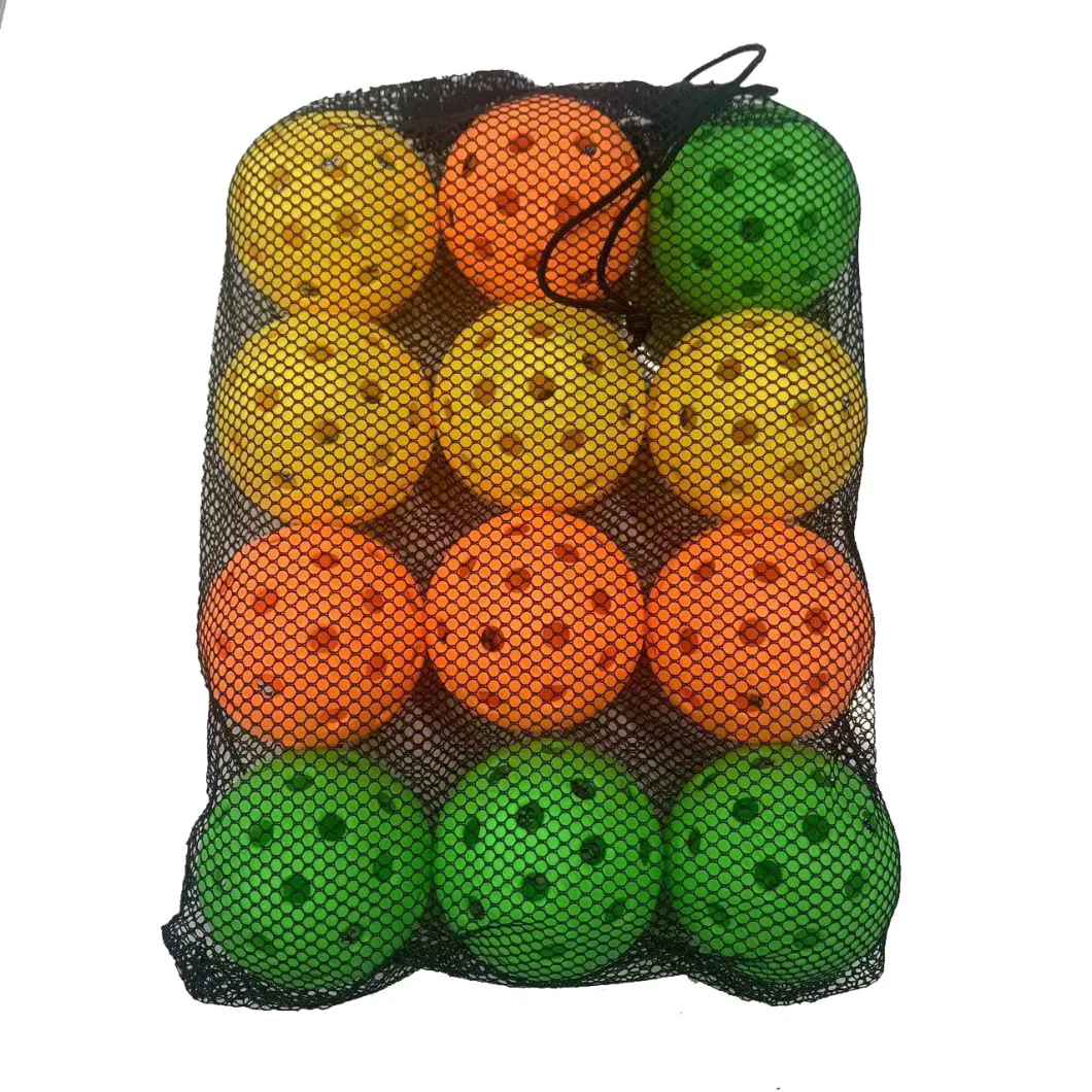 Pickleball Balls 40 Holes Outdoor Pickleball Balls for Sport Indoor Play