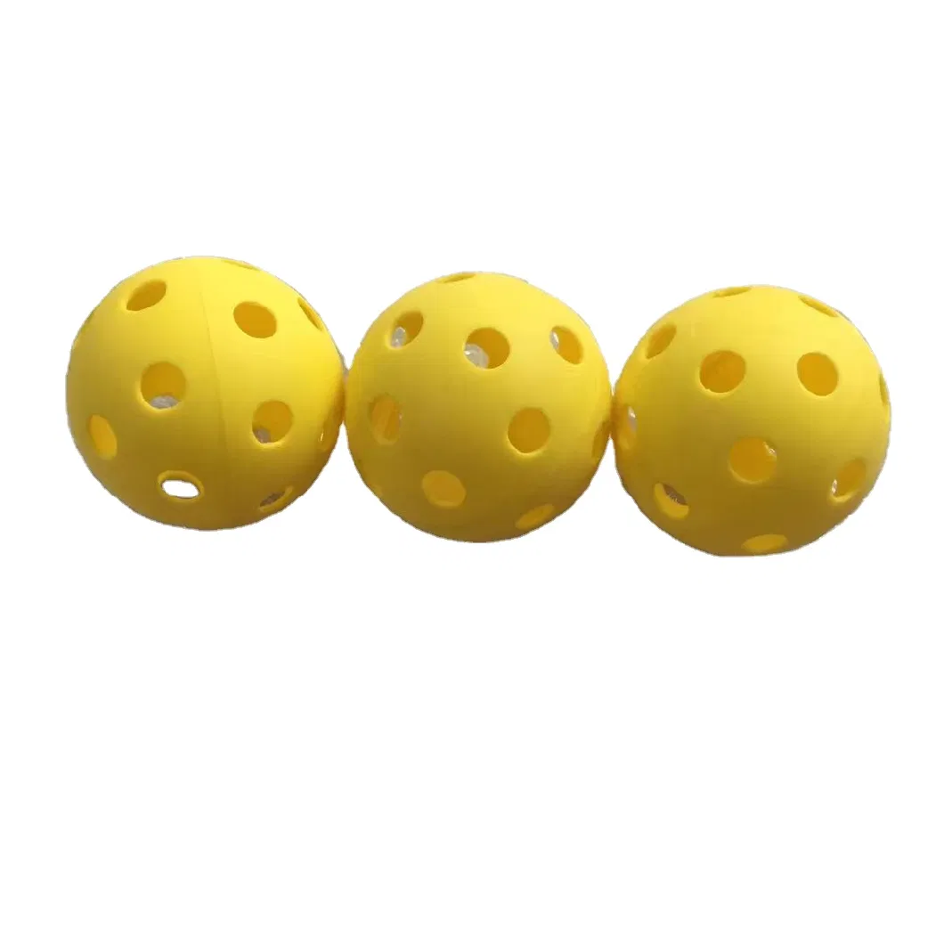 Uniker Sport Indoor Pickleball Ball 26-Hole Pickle Balls Built to Usapa Specifications